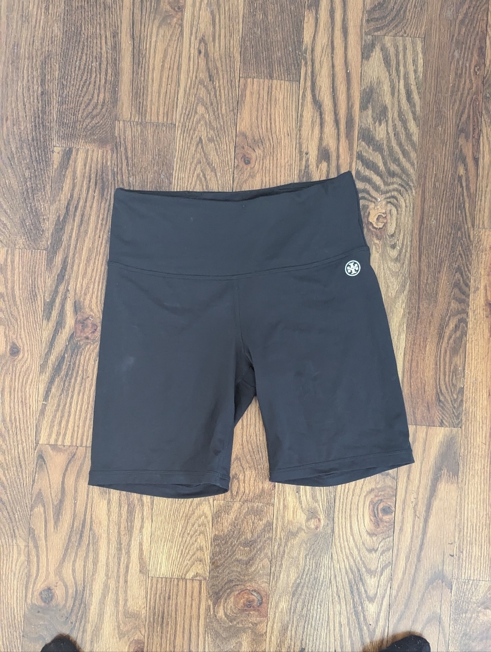 tory burch biker shorts